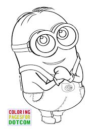 Minion coloring pages for kids. Minions Coloring Pages 3 By Blackartist22 On Deviantart