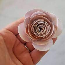 If i'm going to make paper flowers, i has to be easy and it has to be doable…like these! Cricut Paper Flowers Step By Step Tutorial On How To Make A Cricut Rose Leap Of Faith Crafting