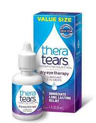 Theratears Dry Eye Therapy Lubricant Eye Drops 1fl Oz 30ml Preservative Free Theratears Dry Eye Drops Eye Drops Best Eye Drops