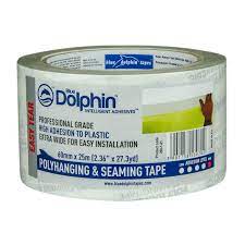 Add to list click to add item blue dolphin™ polyhanging & seaming tape 2.36 x 90' to your list. Poly Hanging Seaming Tape 60mm W X 25m L