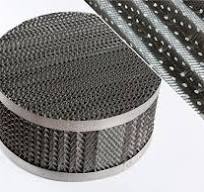 Structured Packing for Separation and Distillation Applications