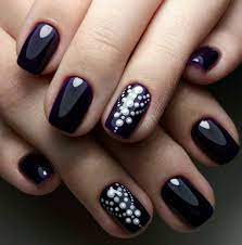 2 uñas pintadas bonitas para 2021. Unas Negras 2020 Unas2020 Com