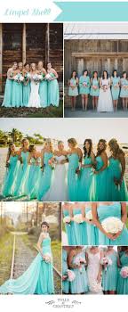 Limpet Shell Blue Summer Beach Wedding Colors And Blue Bridesmaid Dresses Couleur Mariage Robe De Demoiselle D Honneur Mariage Turquoise