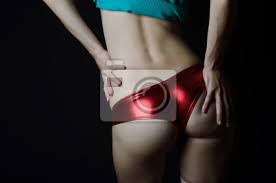 Big booty building home workout! Big Ass In Red Panties A Young Sexy Woman On A Black Background Wall Mural Murals Beatiful Panty Latex Myloview Com