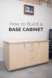 How To Build A Base Cabinet With Drawers Fixthisbuildthat Kitchen Base Cabinets Diy Cabinets Cabinet Plans
