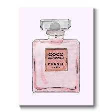 An ephemeral collection of cult products, wrapped in pop art boxes. Chanel Perfume Canvas Print