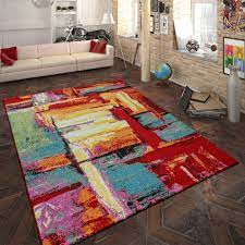Rabbit animal 400 schwarz kuscheliger hochflor design teppich. Designer Teppich Abstraktes Design Multicolor Teppich De