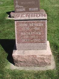 Maja Stina Johansdotter Benson (1833-1910)