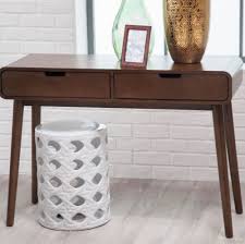 Mid Century Console Table With Drawers Storage Modern Style Living Room Accent Midcentu Modern Console Tables Mid Century Modern Console Table Modern Console