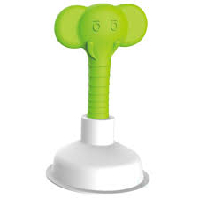 compact sink plunger with handle