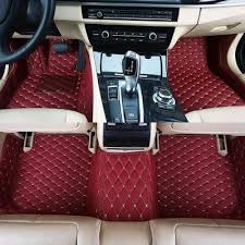 Diamond Floor Mats Maroon Car Interior Upholstery Car Floor Mats Car Interior Decor
