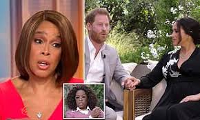 © cbs/ youtube prince harry and meghan markle on sunday, during 60 minutes, a teaser of the trio's. Oprah S Explosive Interview With Harry And Meghan Was Taped At A Friend S Home Daily Mail Online