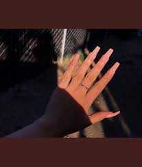 Make your nails pop with these hot red nail polish that command attention and look amazing. Coral Peach Acrylics And Nails Image 6584728 On Favim Com