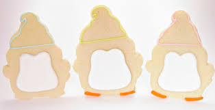 Penguin Cookies with Cute Little Hats