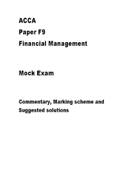 You can download the newest questions and answers in this pdf file: Acca F9 Financial Management Mock Exam Answers Pdf Net Present Value Internal Rate Of Return