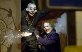 Joker, although a lying psychopath, is actually the hero in the dark knight. In The Dark Knight 2008 When The Joker Fires An Rpg From A Trailer Both Side Doors Are Open If They Weren T Everybody On Board Would Have Been Injured By The Back