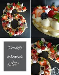 Tarte Chiffre Number Cake Frais Et Fruite Makla La Cuisine Authentique Gateau En Chiffre Gateaux Frais Idee Gateau