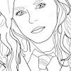 21 cool hermione granger coloring page. 1