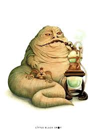 Star Wars Jabba The Hutt Open Edition Art Print Star Wars Movies Posters Star Wars Species Star Wars Art