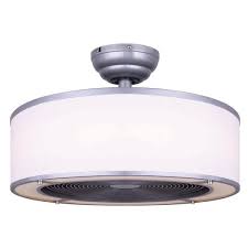 This Flush Mount Designed To Be Quiet Stylish And Move Air Fluidly This Ceiling Fan Creates The Led Ceiling Fan Ceiling Fan With Remote Bladeless Ceiling Fan