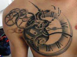 Wonderful clock tattoo on wrist. 52 Pretty Clock Tattoos On Shoulder