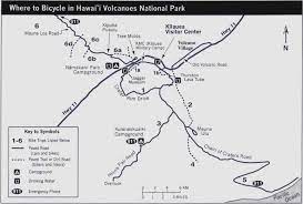 Volcano National Park Map Cycling Hawaii Volcanoes National Park - December 2005