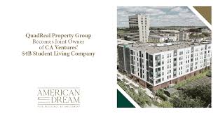 Find out our top picks for the best real estate investment platforms to use today. Quadreal Property Group Becomes Joint Owner Of Ca Ventures 4b Student Living Company American Dream