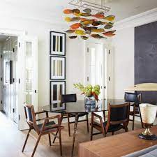 This opulent glam lighting rectangular shaped chandelier is a perfect fixture for a dining room or over a kitchen island. Dining Light Fixture Houzz