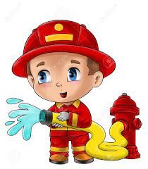 Shop firefighter for kids at target™. Cute Cartoon Illustration Of A Fireman Stock Photo Picture And Royalty Free Image Image 18890783