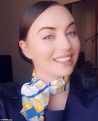 Air hostess, 31, whose leg was broken in seven places during severe  turbulence when plane entered a tropical hailstorm over the Atlantic Ocean  wins six-figure payout