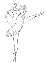 Disegni Da Colorare La Ballerina Mamma E Casalinga