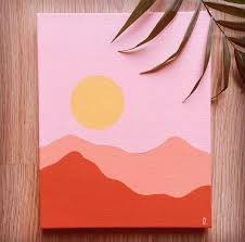 Pin By Rinella Marrier On Art Small Canvas Paintings Small Canvas Art Diy Canvas Art