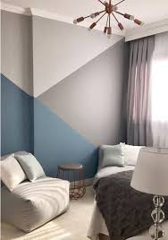 33 Fabulous Bedroom Color Ideas Wall Trends Bedroom Wall Paint Geometric Wall Paint