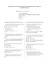 It asks the age of each person in the household, including how many acres the house is located upon, how each person commutes to work and how long. Https Unstats Un Org Unsd Economic Stat Economic Census Korea Malaysia Questionnaire 20on 20economic 20census Pdf