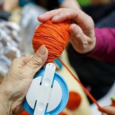 slip a stitch knitwise 3 times. Press Knit Purl Crochet