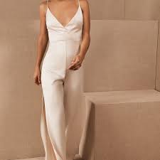 If the style of the jumpsuit is appropriate, then all you have to do is accessorize it to fit the party. 20 Best Wedding Jumpsuits Of 2021