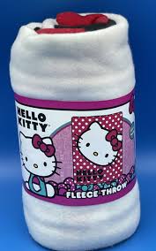 A must have for any young hello kitty fan; Northwest Kids Fleece Throw Blankets 50 X 60 Several Options Hello Kitty For Sale Online Ebay