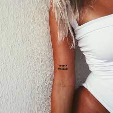 Create Yourself Save This Post To Get Your Inspirational Tiny Tattoos Always With Elbow Tattoos Writing Tattoos Above Elbow Tattoo