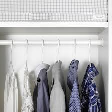 Hjalpa ماسورة تعليق ملابس أبيض 80x55 سم Ikea