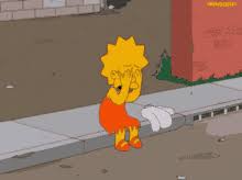 The sad story of lisa simpsonthe simpsons moments! Lisa Simpson Sad Gifs Tenor
