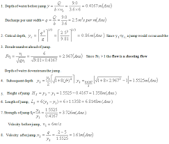 Hydraulic Jump Model And Programming In Visual Basic