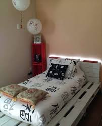 When building the headboard, create the center panel first, then attach it to the posts, and then add 2×4 top piece and 2×6 bottom rail. Build Bed Frames Themselves Diy Bed Frame From Euro Pallets Interior Design Ideas Avso Org