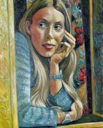 In June 2013, Joni welcomed the CBC News team into her Bel Air villa, where  nearly every wall is lined with her artwork. “I only hang the paintings  that feel finished,” she