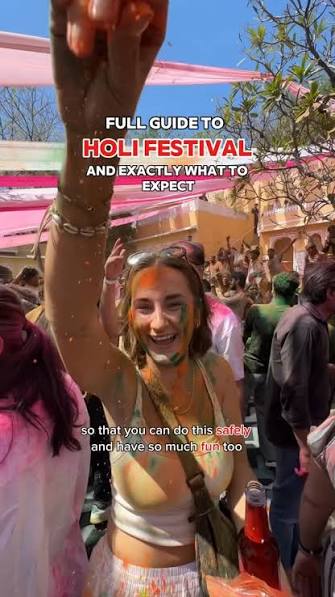 🇮🇳❤️My FULL GUIDE to HOLI FESTIVAL in India, and how to have a FUN & SAFE day! , 🚨Please do your own research to stay safe during Holi! There can be some really unsafe & dangerous situations if you ...