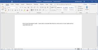 Create A Word Document Using Phpword File Format Blog