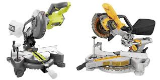 Frank lloyd wright believed that if you can miter wood and bricks, why not glass? Ryobi Vs Dewalt Miter Saw 2021 What Is The Best Cordless Miter Saw Compare Before Buying