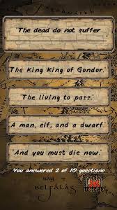 The game has pretty simple rules, here you get to play a kind of board games and then whoever is on… Lotr Quiz Game Lord Of The Rings Trivia For Free For Android Apk Download