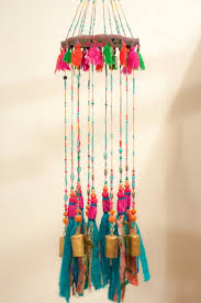Wind Chime Garden Art Turquoise Mobile Bells Wind Chime Unique Wind Chimes Wind Chimes Unique Wind Chime Boho Mobile