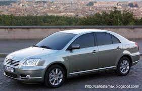 Toyota Avensis Liftback 2003 Toyota Avensis Toyota Suv