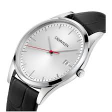 Le label swiss made est toujours visible. Montre Seul Le Temps Homme Calvin Klein Time K4n211c6 Seul Le Temps Calvin Klein